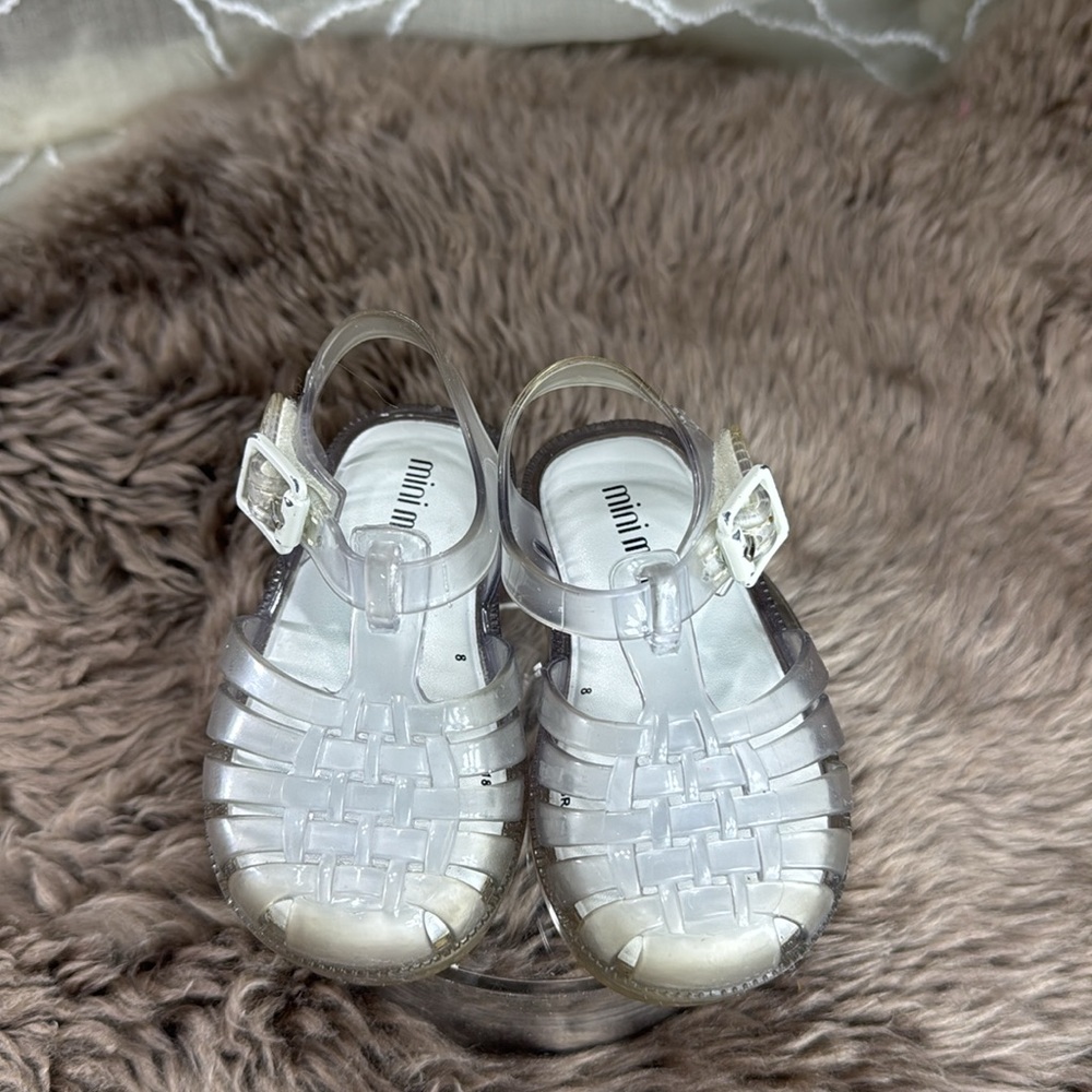 (S4) Mini MelissaBB Possession, MUS Stillerspose Jelly Sandals,Transparente, 5 - Picture 3 of 13